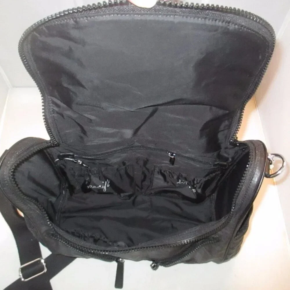 Rebecca Minkoff Jude Quilted Nylon Baby Diaper Bag $295 Black - #2221